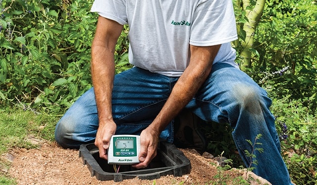 雨鸟esp 9v定时器安装的视图