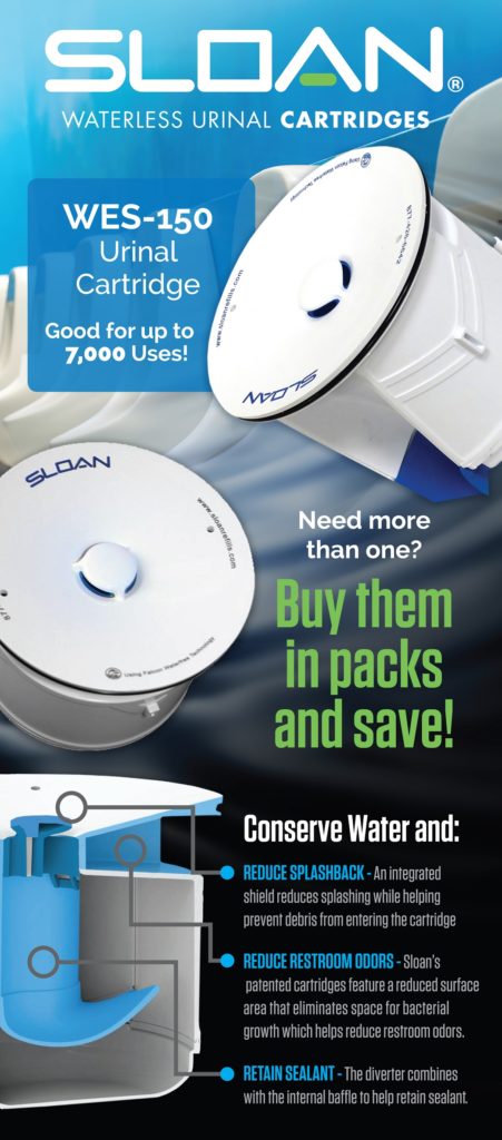 water urinal filter cartridges infographic
