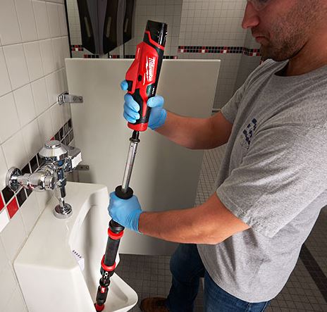 用m12螺旋钻清理线路