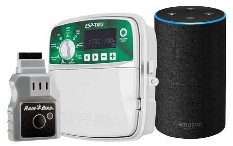 要使用声控，你需要一个雨鸟定时器、LNK WiFi和Alexa