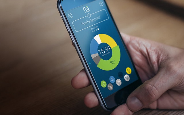 用智能手机和Flo by moen应用程序检查你的用水量