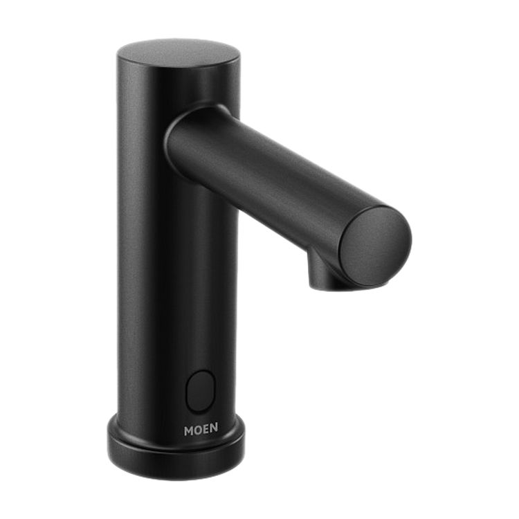 matte black moen align m-power below-deck sensor faucets