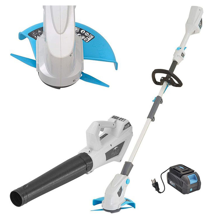 leaf blower and weed trimmer kit
