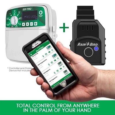 rain bird lnk2wifi module with phone app and controller (both sold separately)